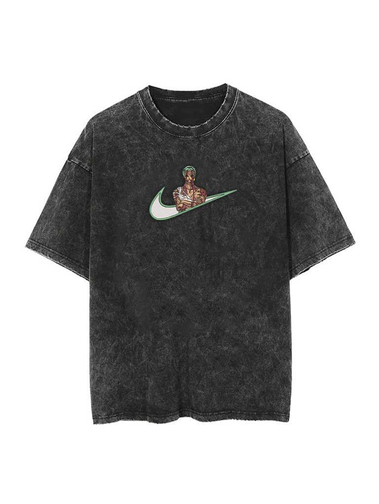 Swoosh Reconstructed Embroidery Tee