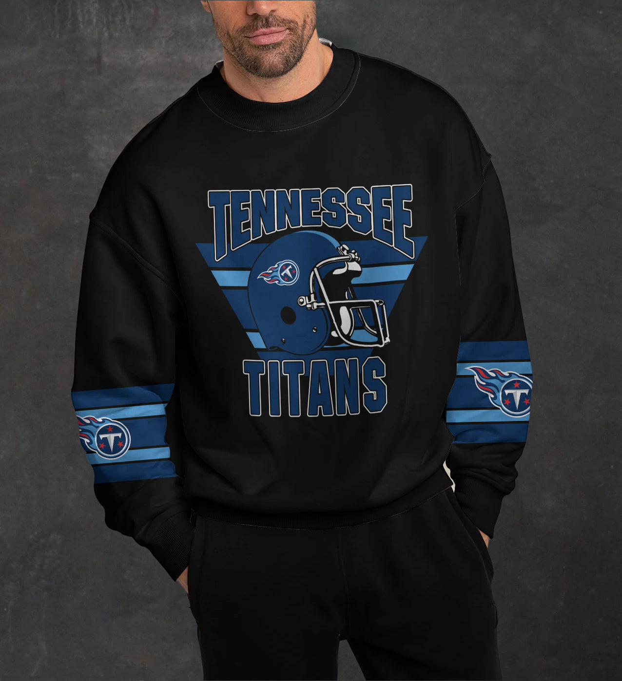 Tennessee Titans 3D Limited Edition Crew Neck sweatshirt