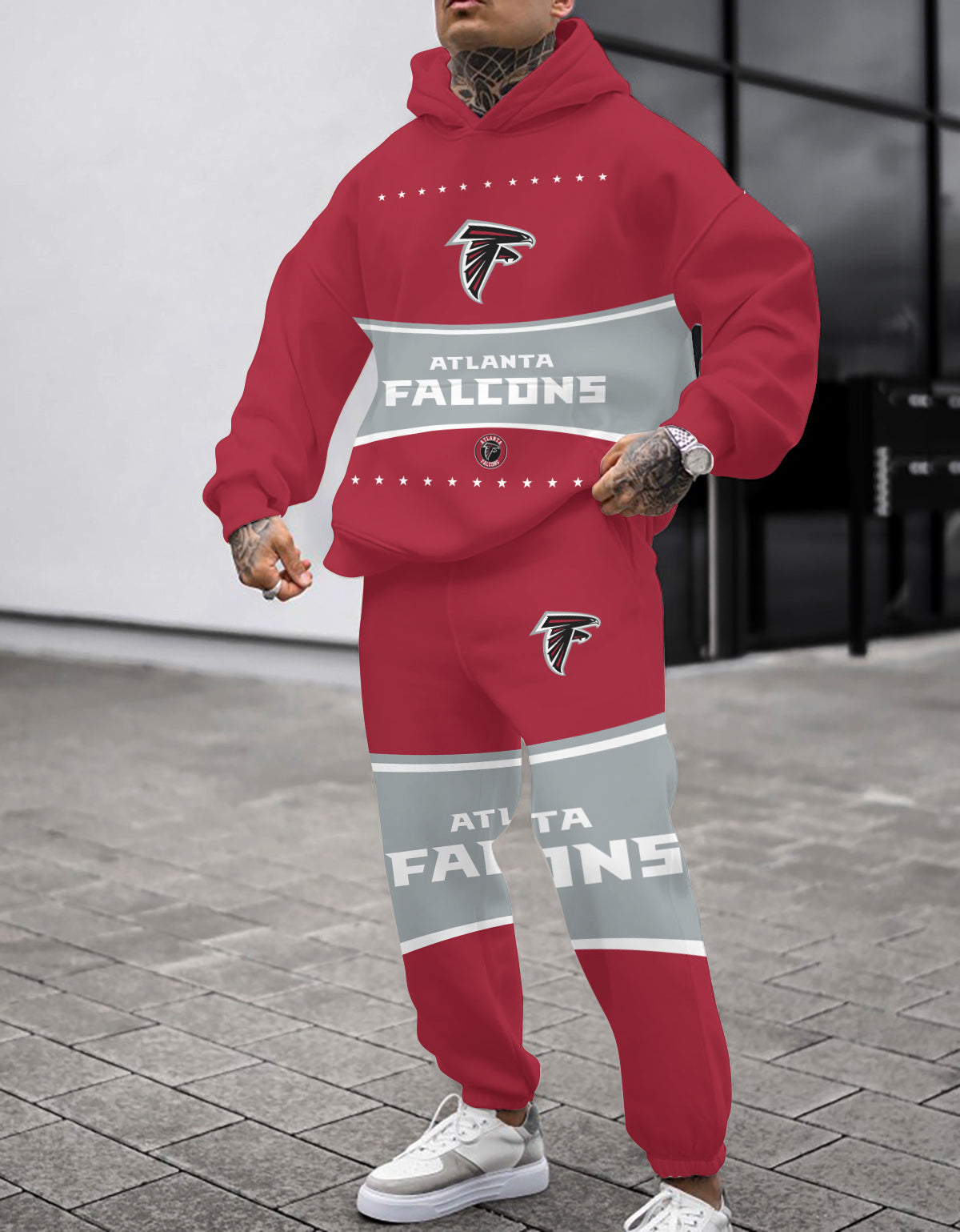 Atlanta Falcons  3D Printed Pullover Hoodie And Sweatpant 2pcs Tracksuits