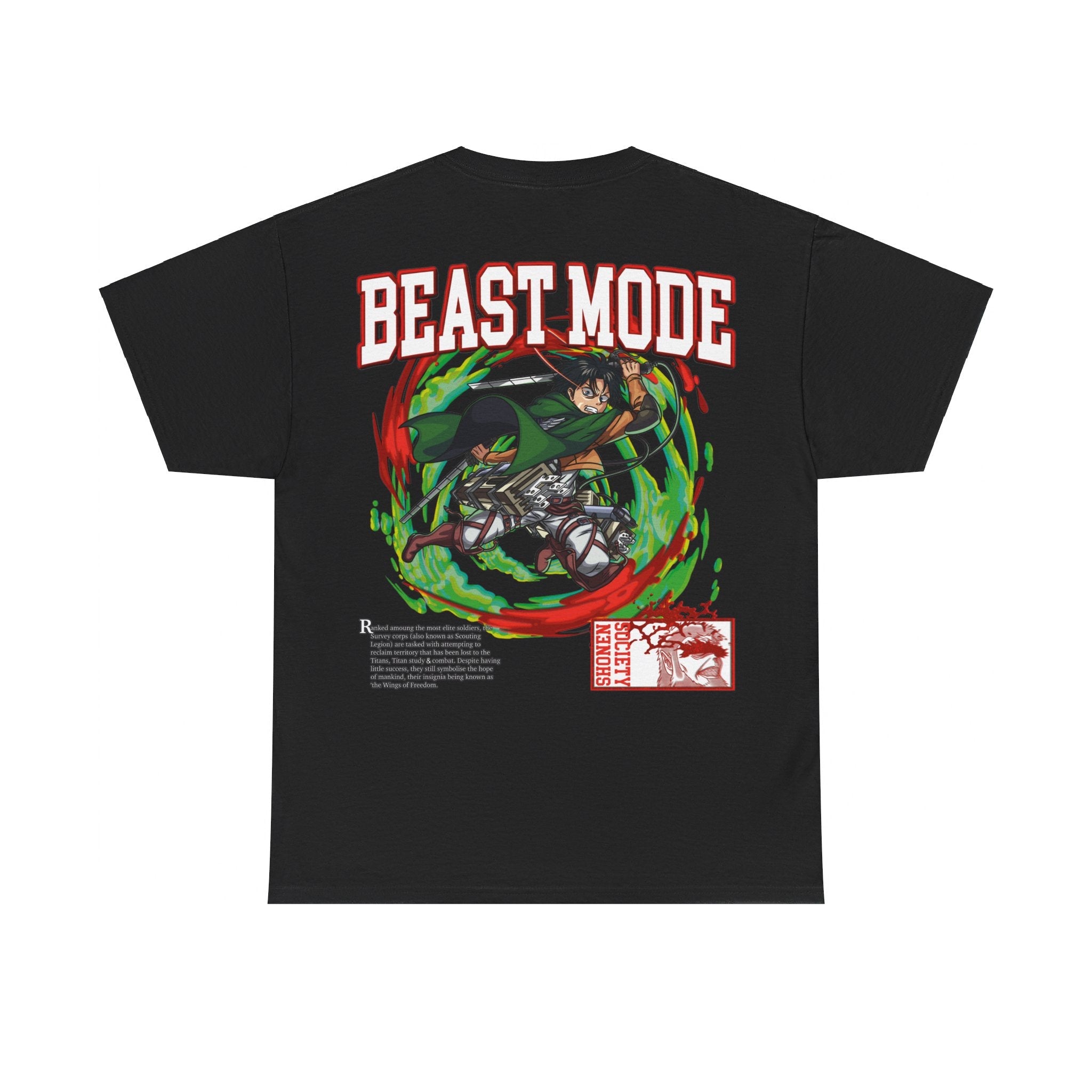 Captain Levi Beast Mode Tee