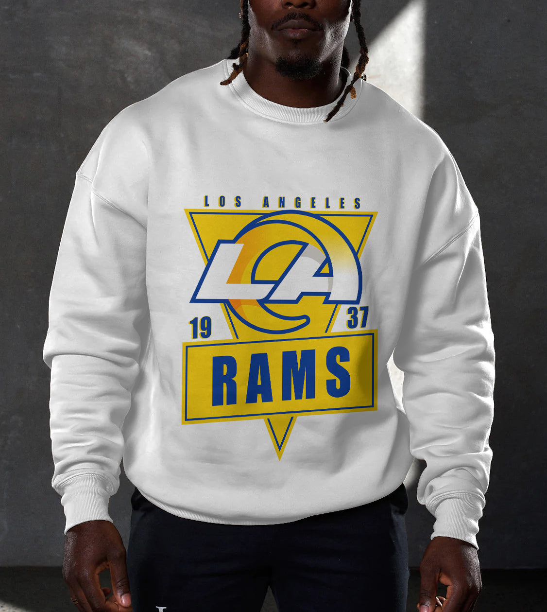 Los Angeles Rams 3D Limited Edition Crew Neck sweatshirt