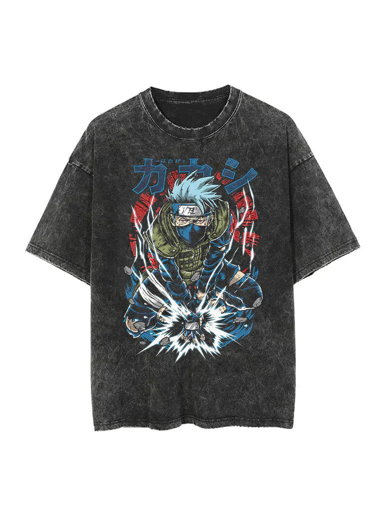 KAKASHI VINTAGE OVERSIZE TEE