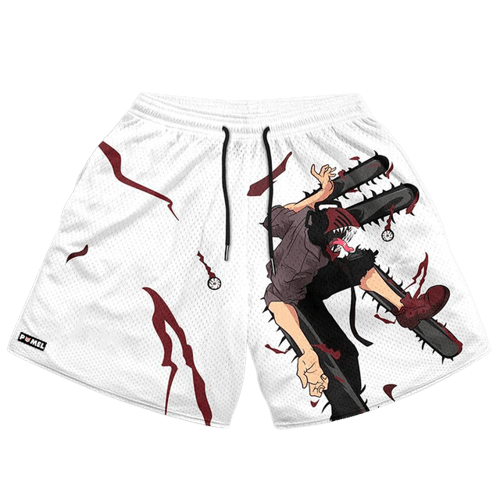 CHAINSAW TRANSFORMATION - MESH SHORTS