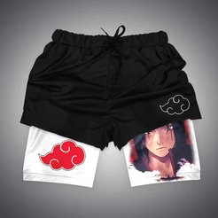 Naruto Black Performance Shorts