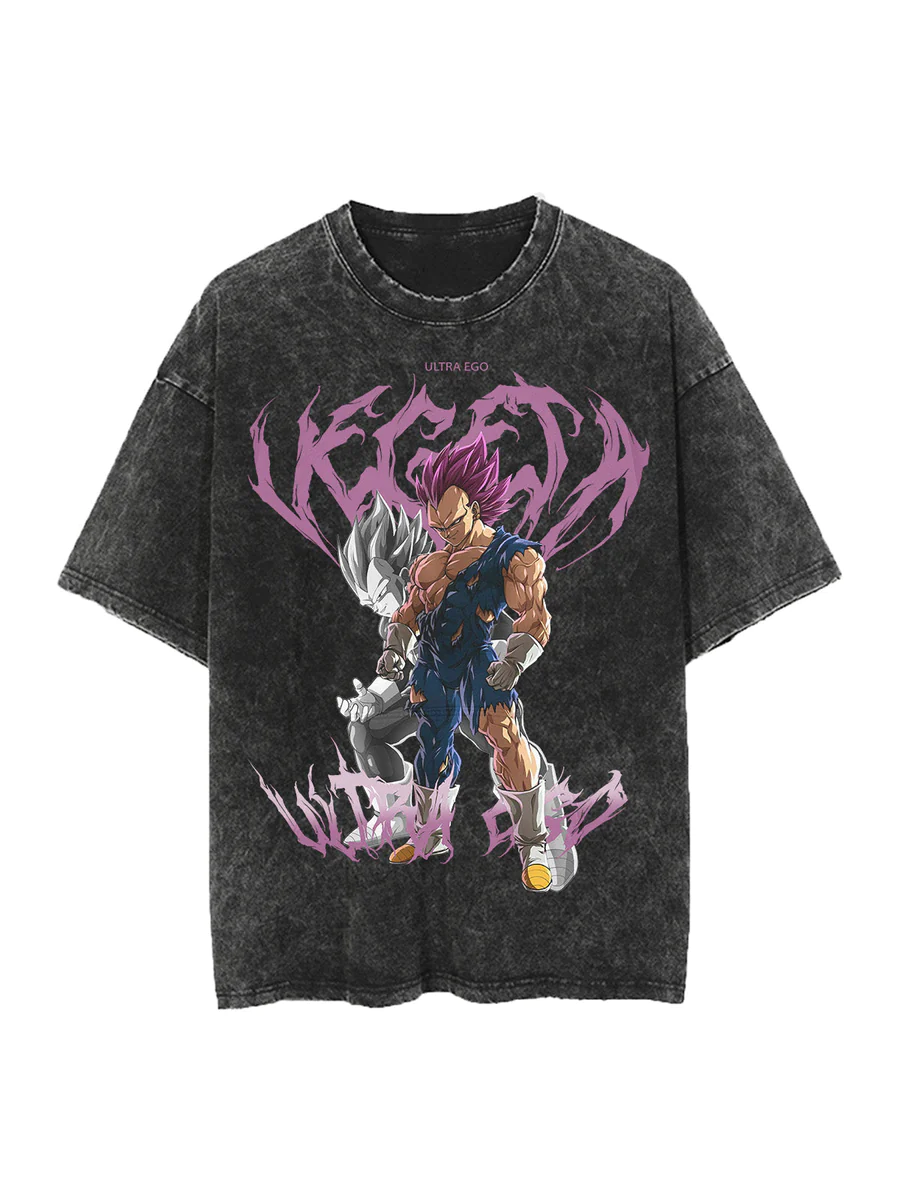 VEGETA ULTRA EGO VINTAGE WASHED SHIRT