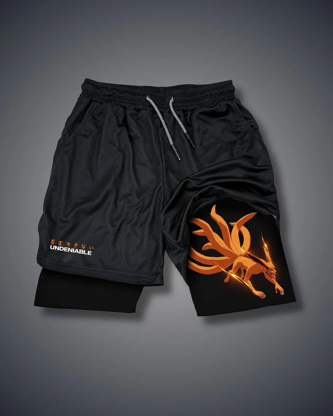 Naruto Kurama Performance Shorts