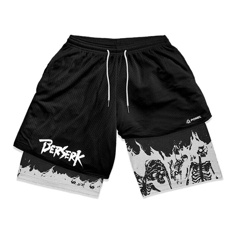 SKELETONS PERFORMANCE SHORTS