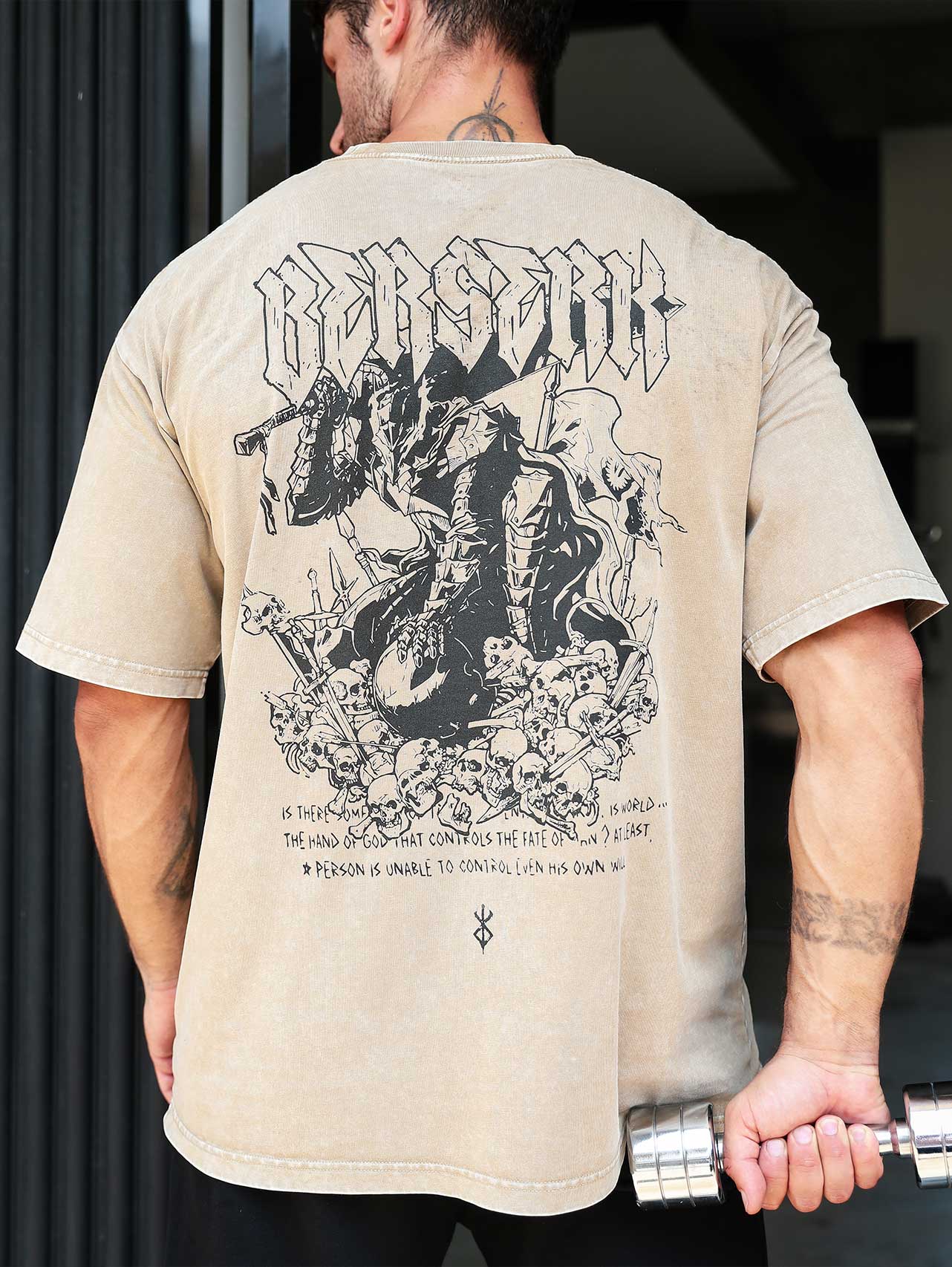 Guts Bloodshed Embroidered Vintage Tee