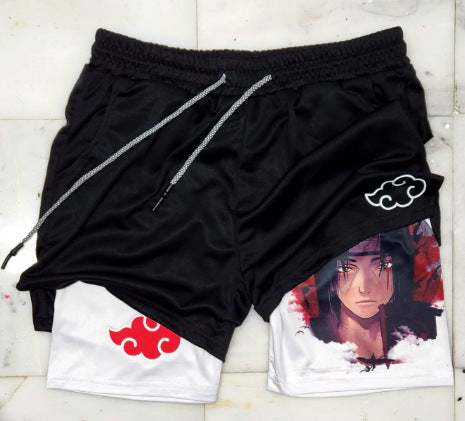 Naruto Black Performance Shorts