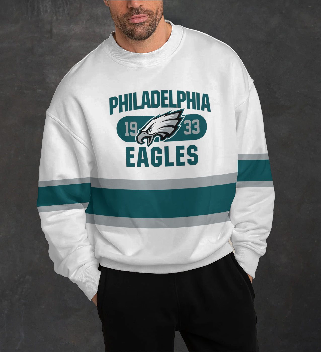 Philadelphia Eagles 3D Limited Edition Crew Neck sweatshirt