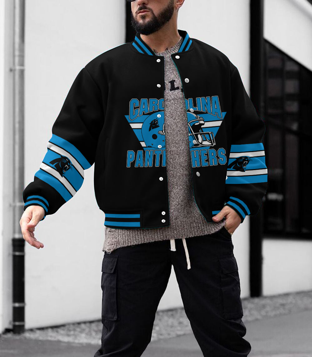 Carolina Panthers  Men's Limited Edition Full-Snap Casual Jacket