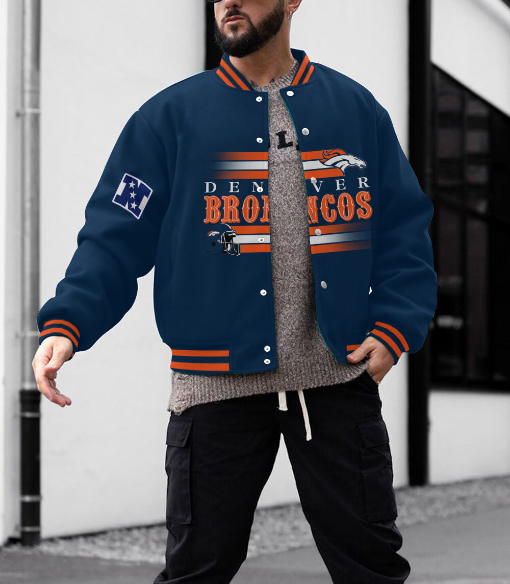Denver Broncos Men's Limited Edition Full-Snap Casual Jacket
