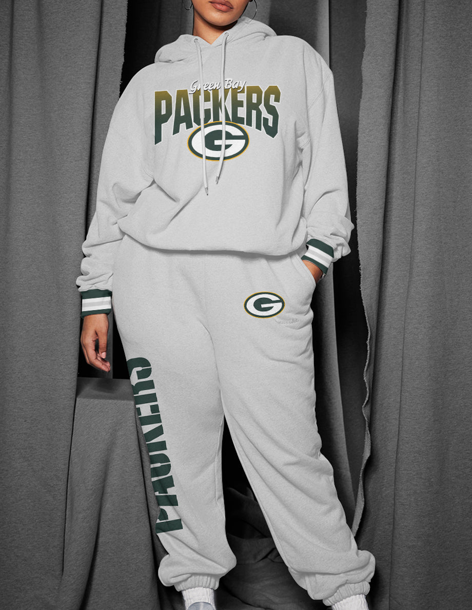 Green Bay Packers  3D Printed Pullover Hoodie And Sweatpant 2pcs Tracksuits