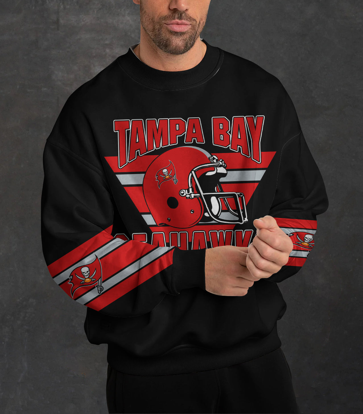 Tampa Bay Buccaneers 3D Limited Edition Crew Neck sweatshirt