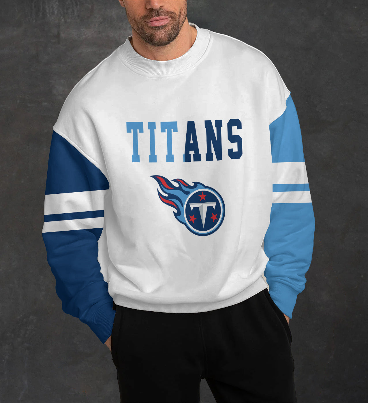 Tennessee Titans 3D Limited Edition Crew Neck sweatshirt