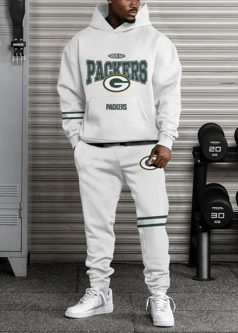 Green Bay Packers 3D Printed Pullover Hoodie And Sweatpant 2pcs Tracksuits