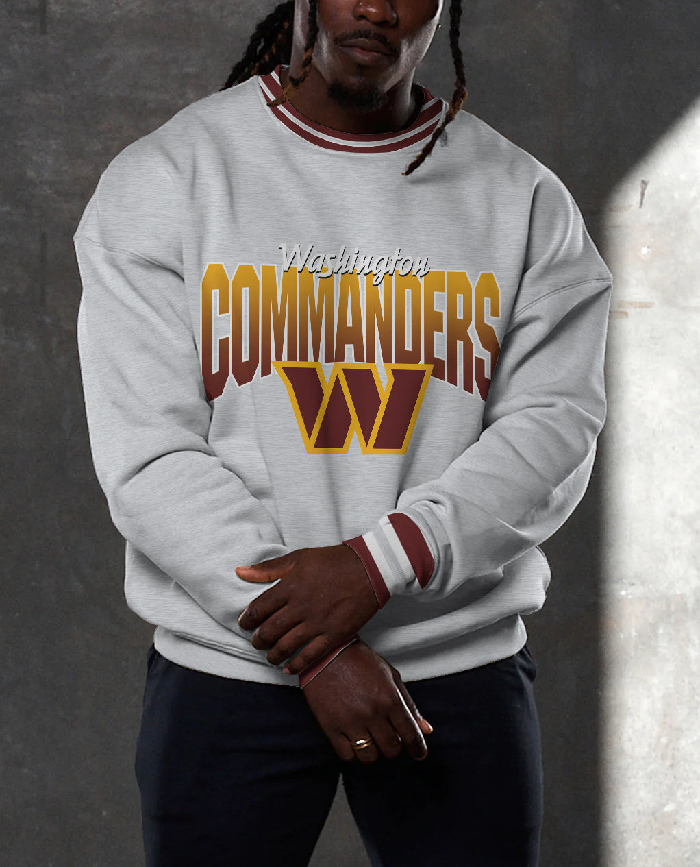Washington Commanders 3D Limited Edition Crew Neck sweatshirt