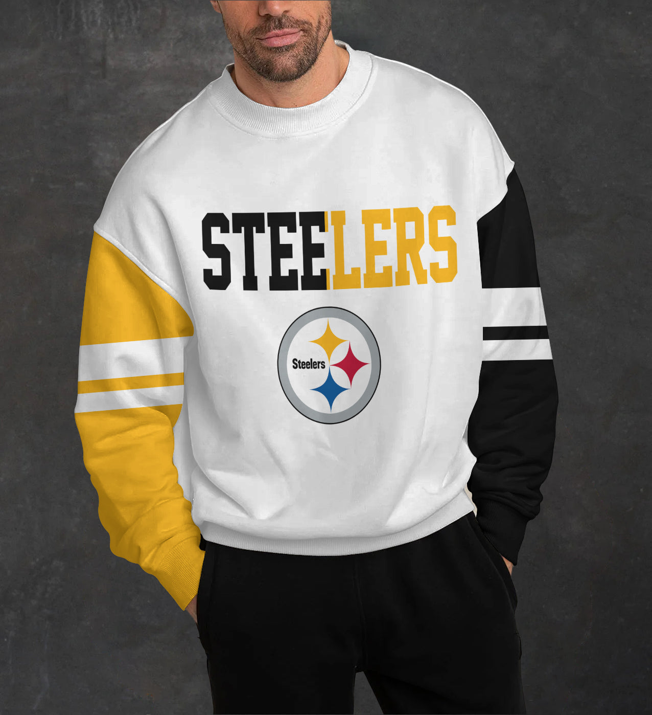 Pittsburgh Steelers 3D Limited Edition Crew Neck sweatshirt