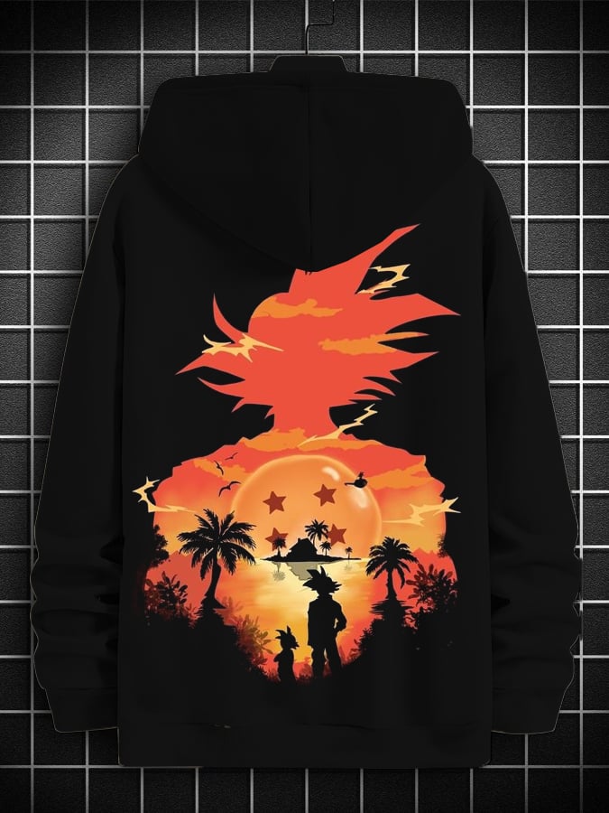 Men's Stylish Comic Hoodie