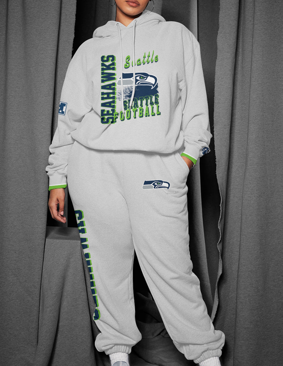 Seattle Seahawks 3D Printed Pullover Hoodie And Sweatpant 2pcs Tracksuits