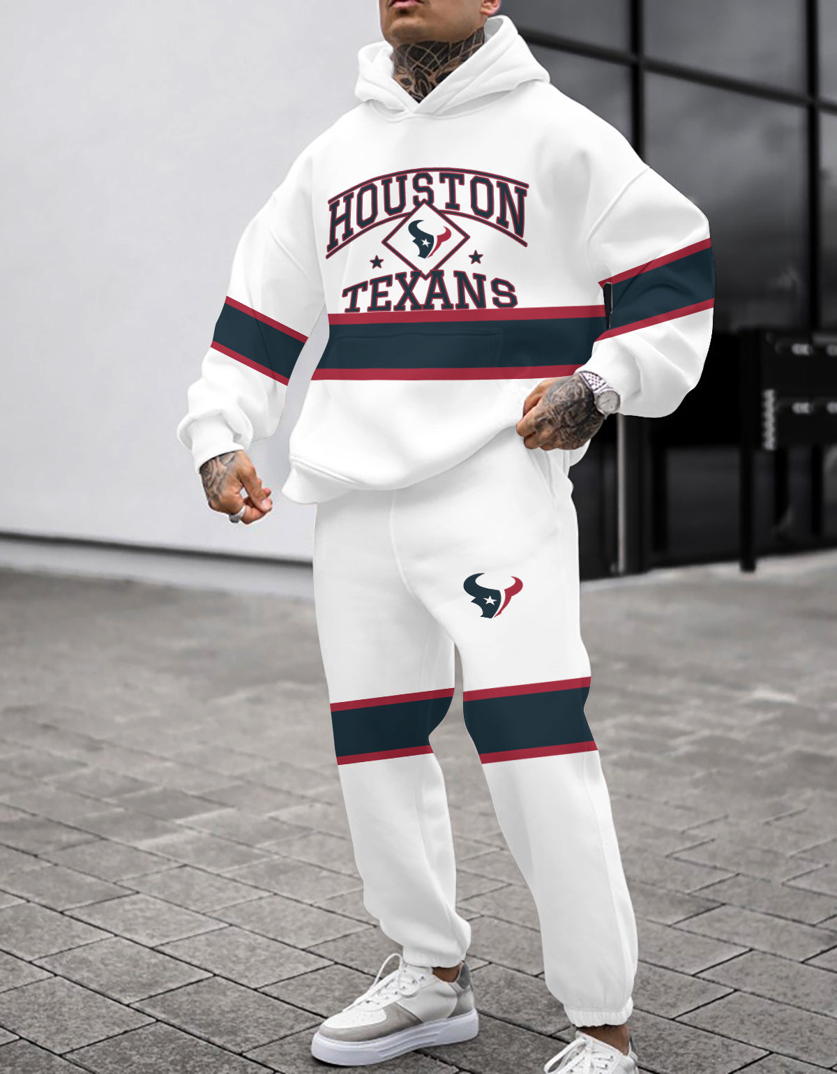 Houston Texans  3D Printed Pullover Hoodie And Sweatpant 2pcs Tracksuits