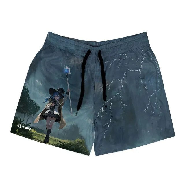 STAR MAGE MESH SHORTS