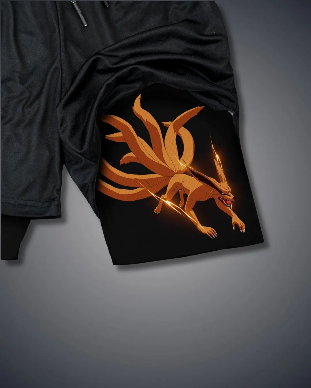 Naruto Kurama Performance Shorts