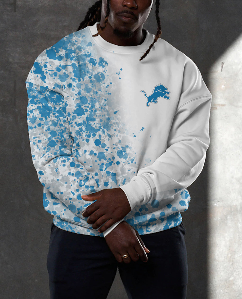 Detroit Lions 3D Limited Edition Crew Neck sweatshirt