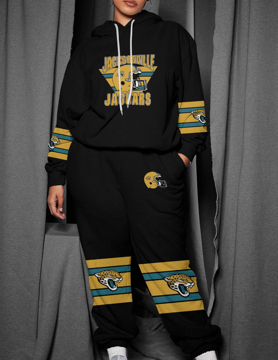 Jacksonville Jaguars 3D Printed Pullover Hoodie And Sweatpant 2pcs Tracksuits