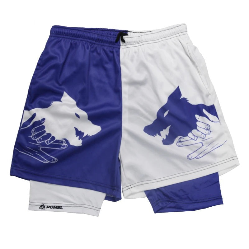 DIVINE DOGS CONTRAST PERFORMANCE SHORTS