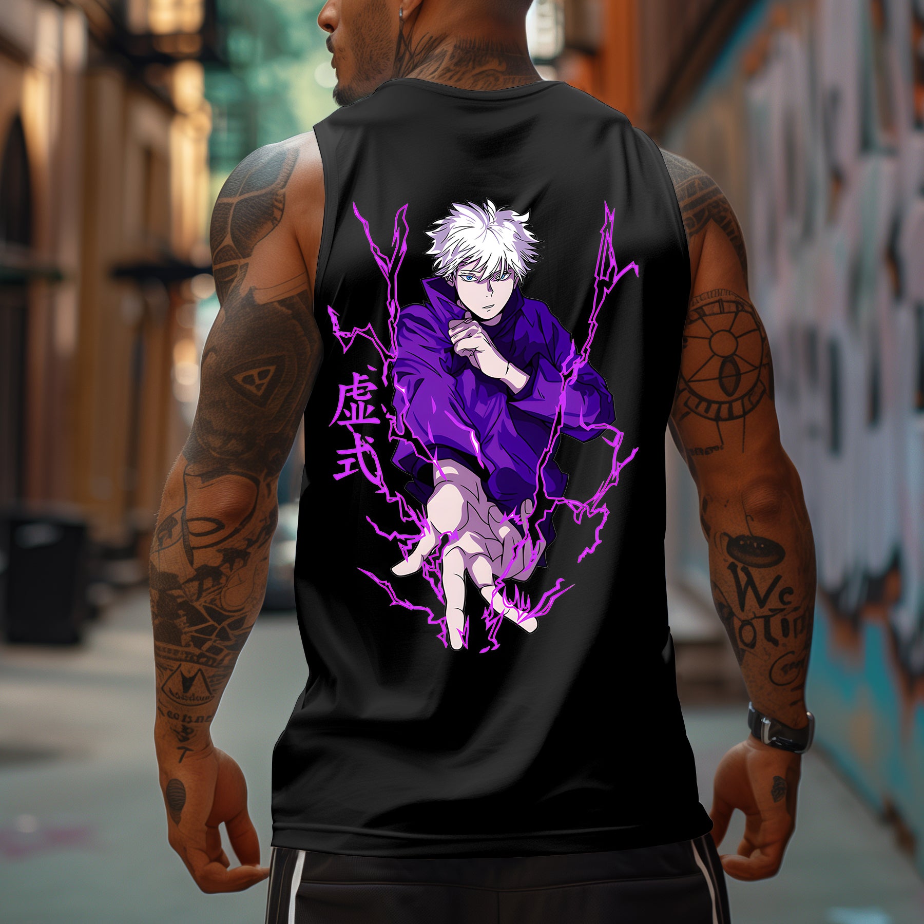 Casual Animation Teacher Character Printed Tank Top