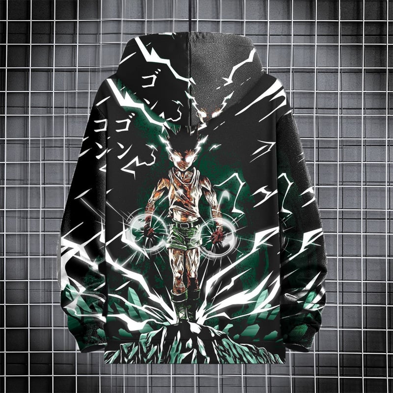 Men's Stylish Comic Print Hoodie