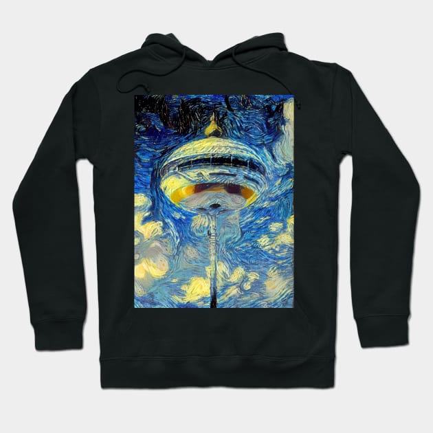 Dragon Ball Korin Tower Starry Night Hoodie