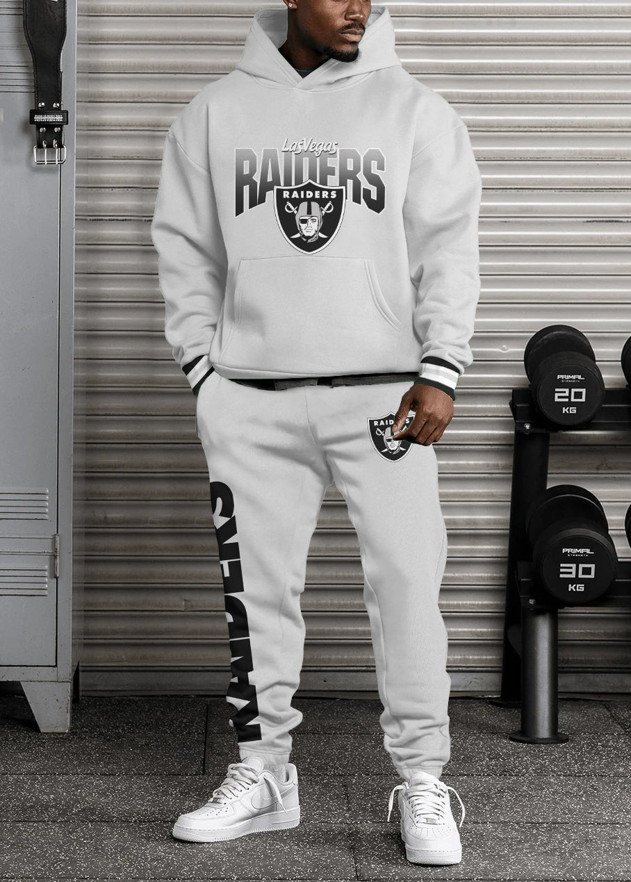 Las Vegas Raiders 3D Printed Pullover Hoodie And Sweatpant 2pcs Tracksuits