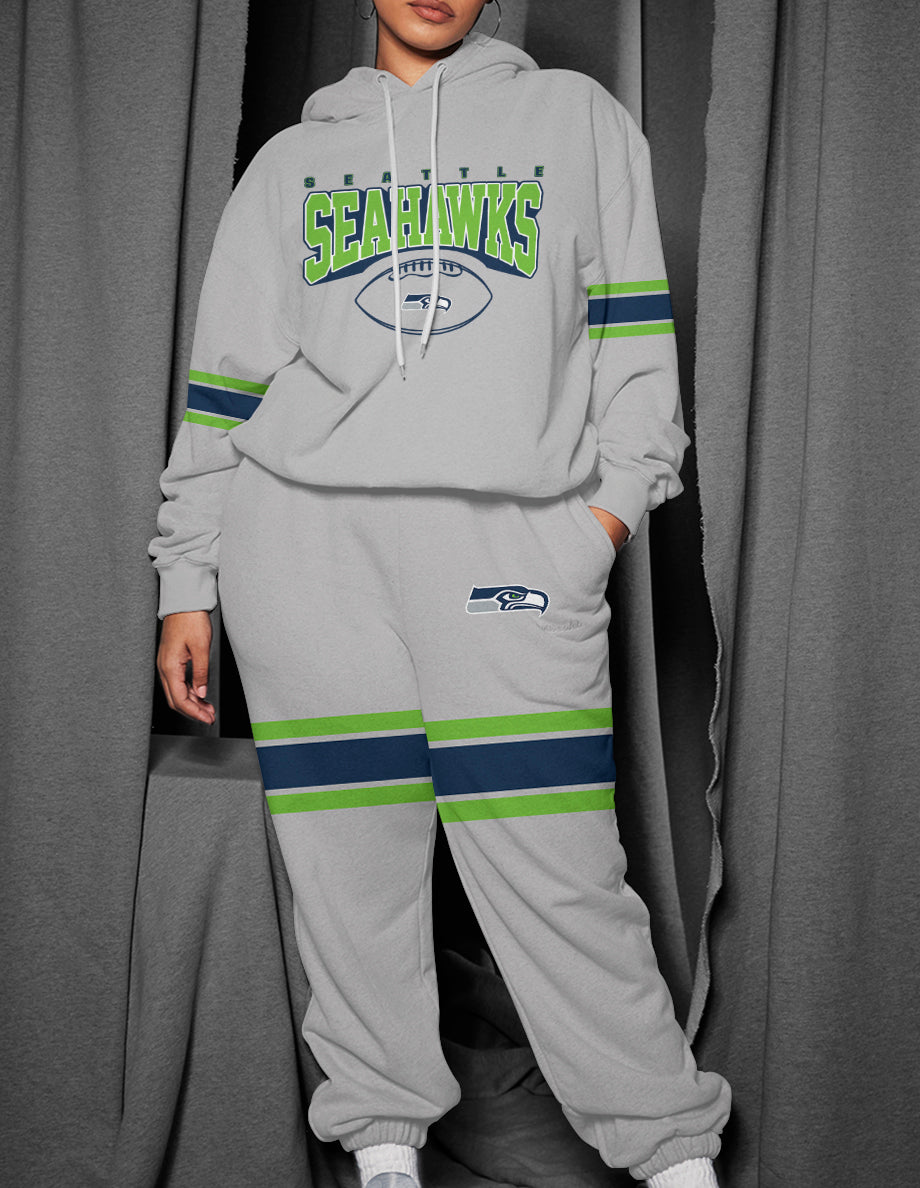 Seattle Seahawks 3D Printed Pullover Hoodie And Sweatpant 2pcs Tracksuits