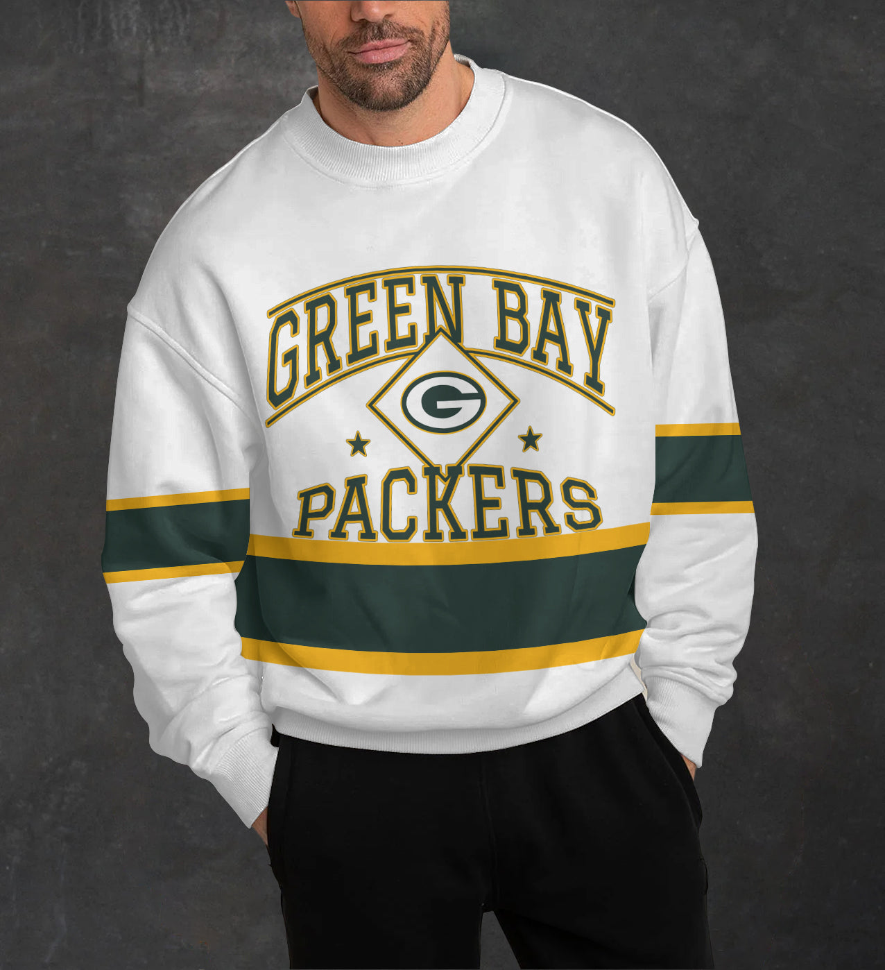 Green Bay Packers 3D Limited Edition Crew Neck sweatshirt