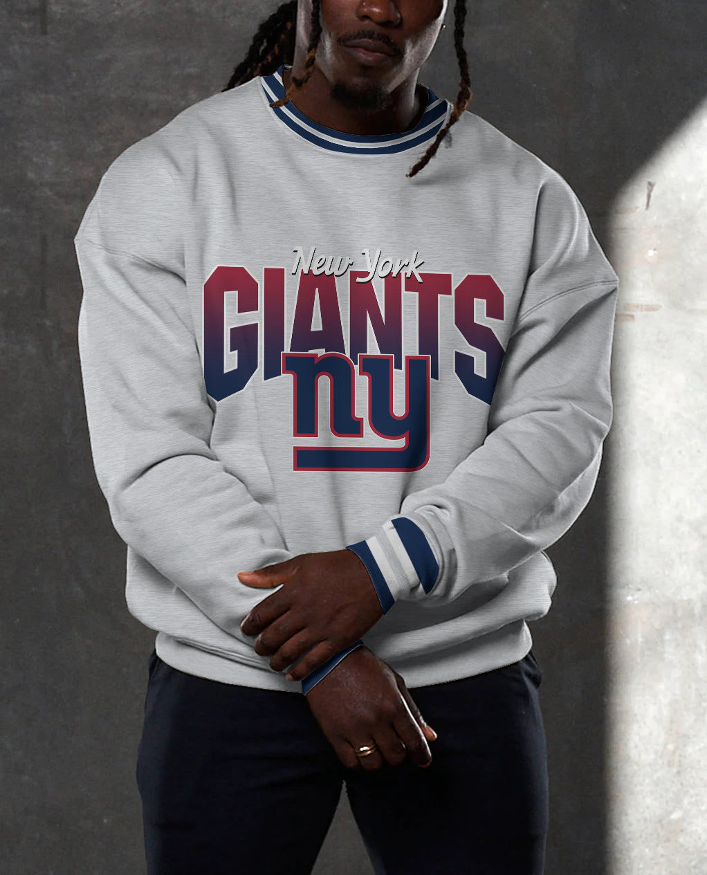 New York Giants 3D Limited Edition Crew Neck sweatshirt