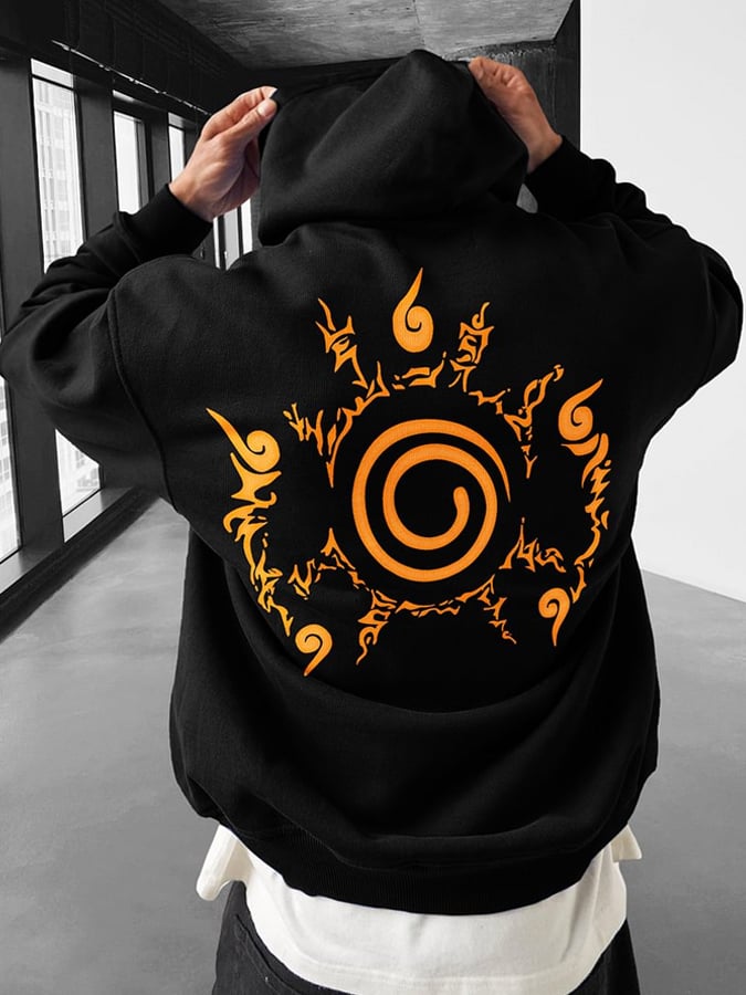 Men's Stylish Comic Hoodie