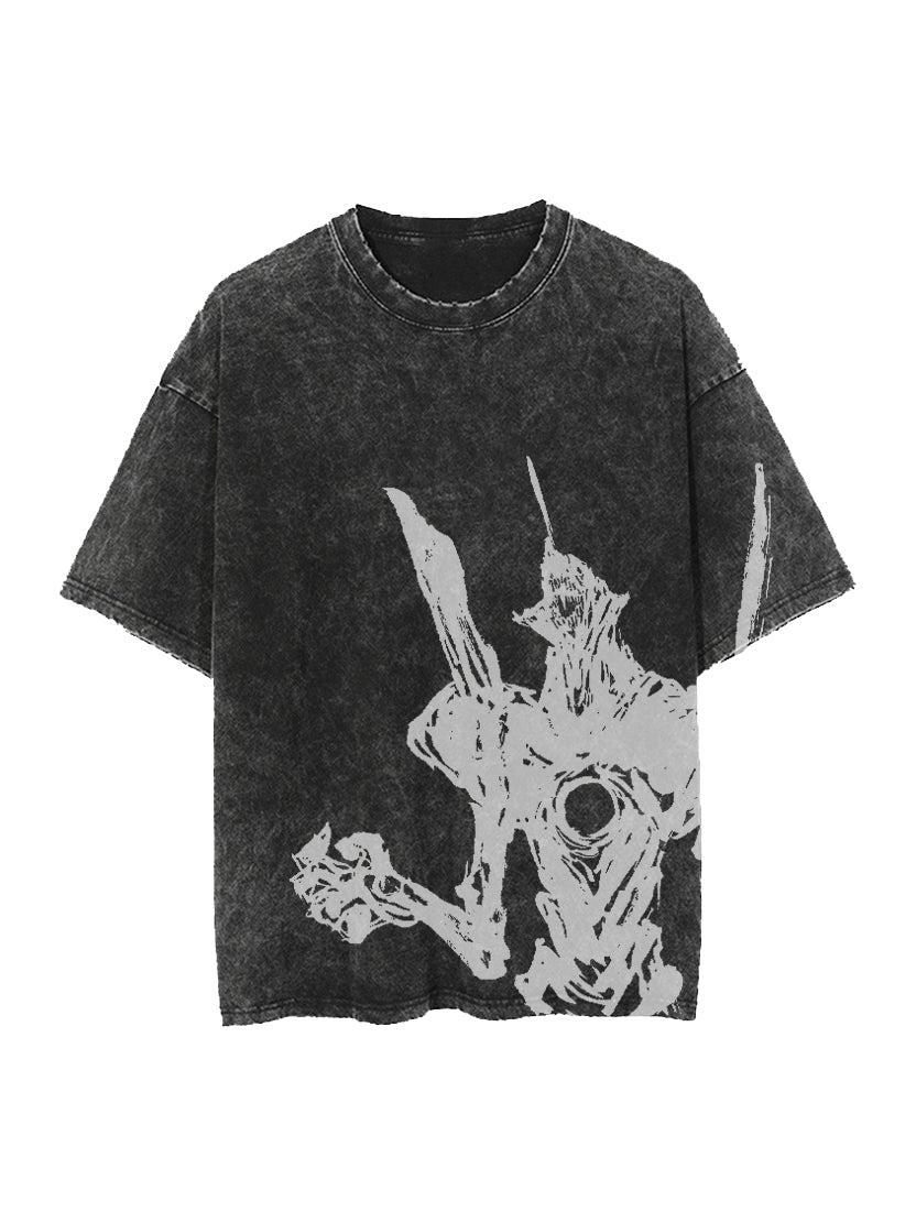 EVANGELION ART VINTAGE TEE