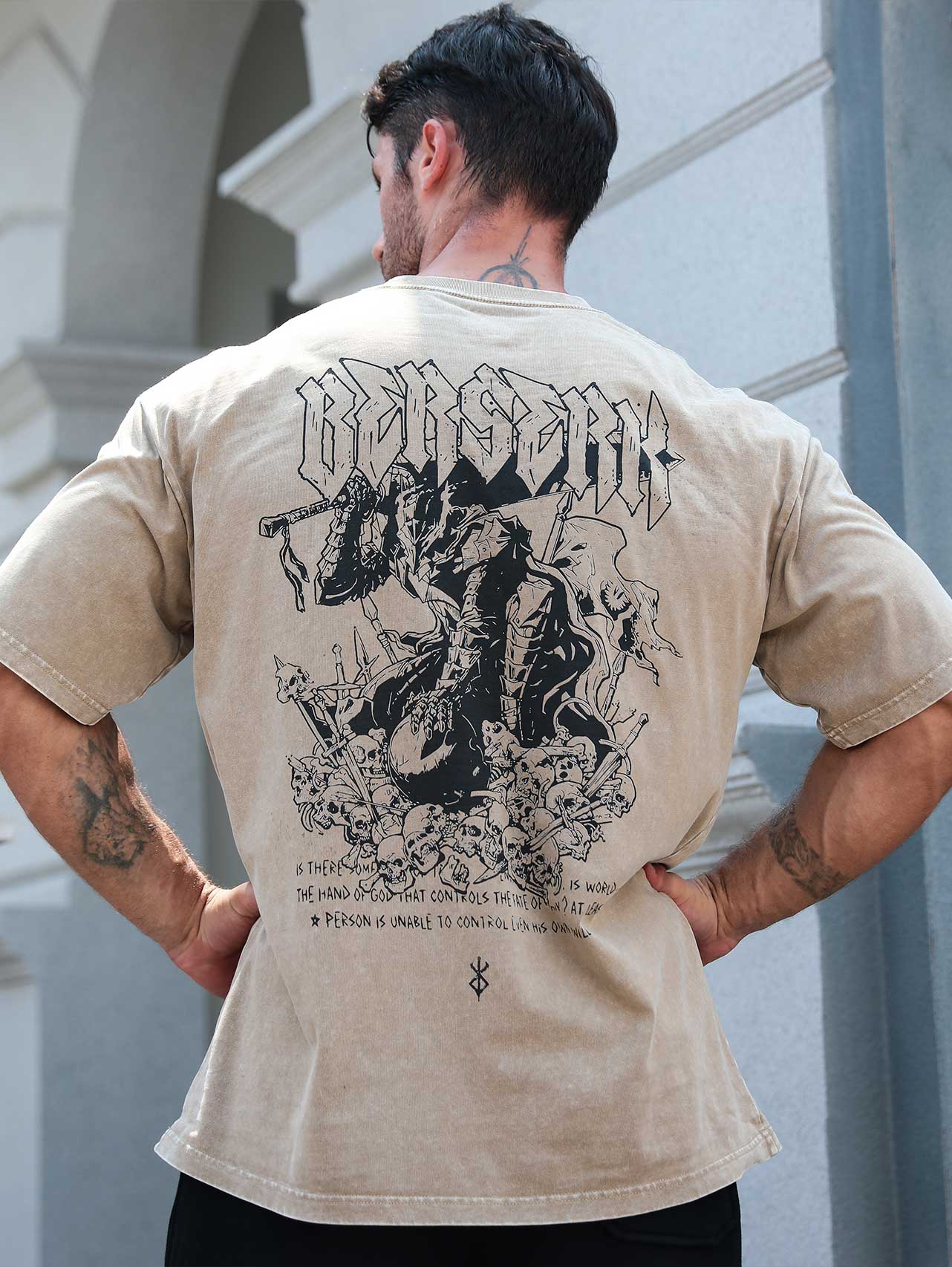 Guts Bloodshed Embroidered Vintage Tee