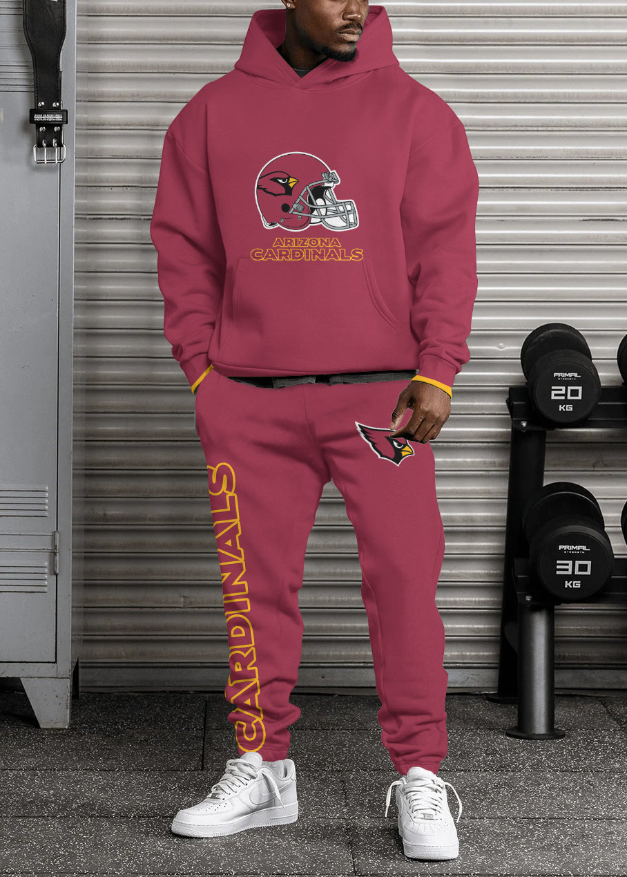 Arizona Cardinals 3D Printed Pullover Hoodie And Sweatpant 2pcs Tracksuits