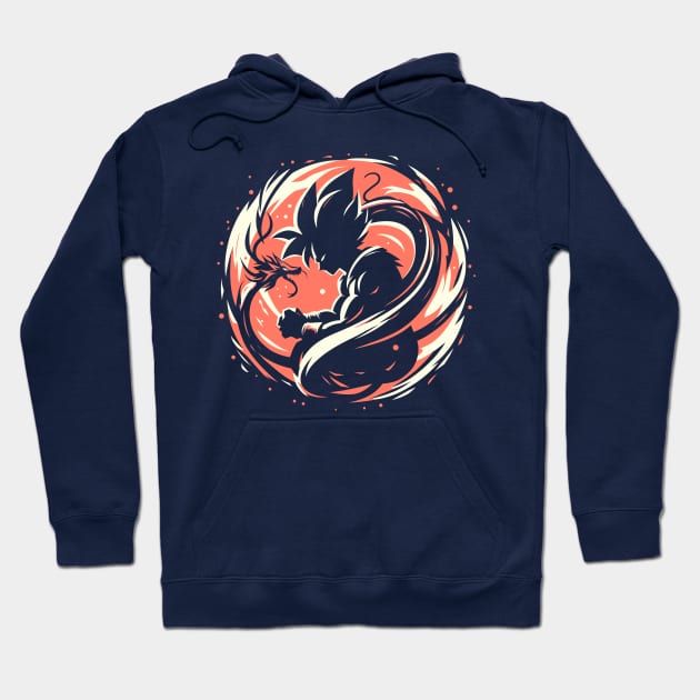 Silhoutte of Dragon Ball #015 Hoodie