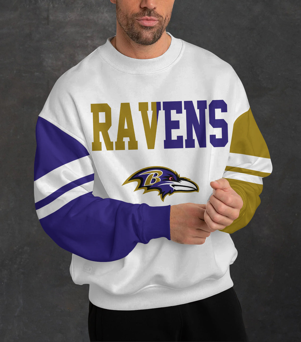 Baltimore Ravens 3D Limited Edition Crew Neck sweatshirt