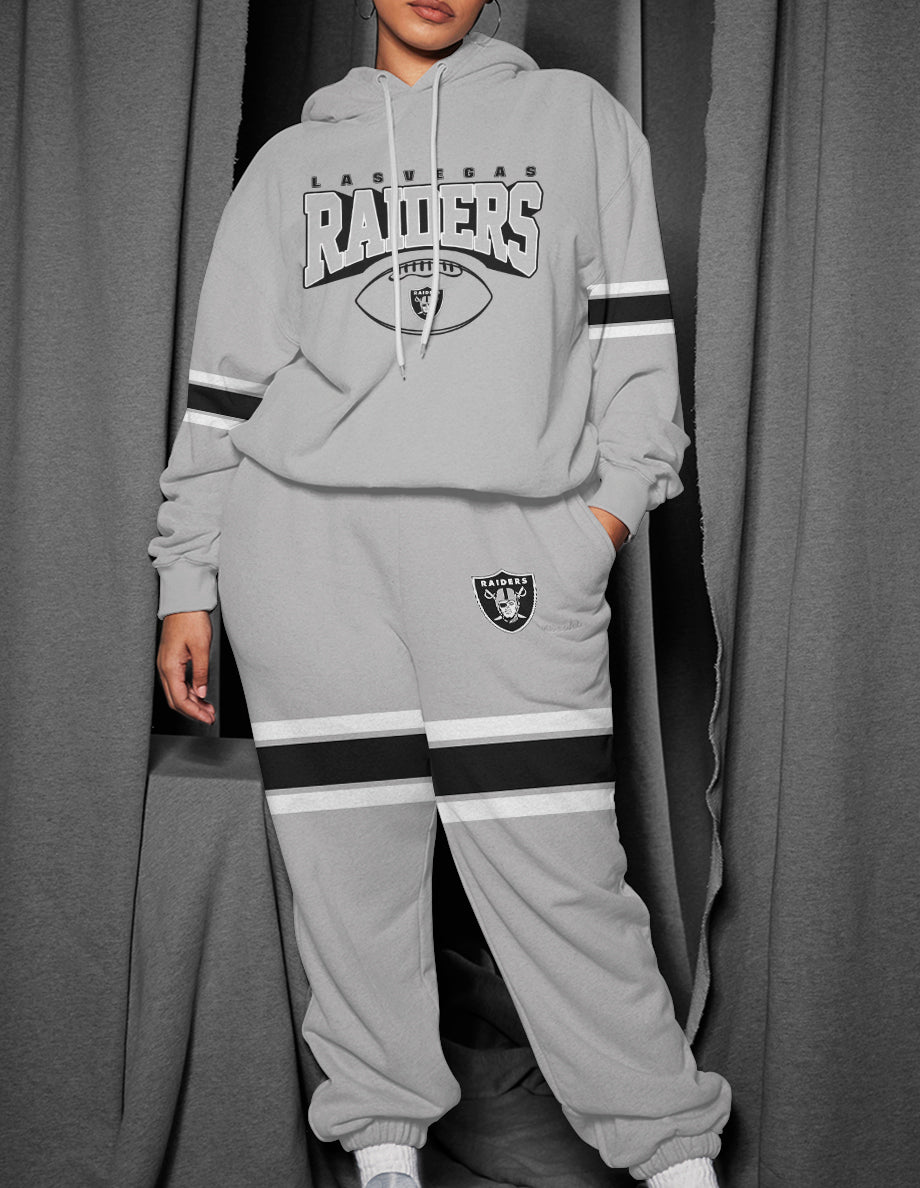 Las Vegas Raiders 3D Printed Pullover Hoodie And Sweatpant 2pcs Tracksuits