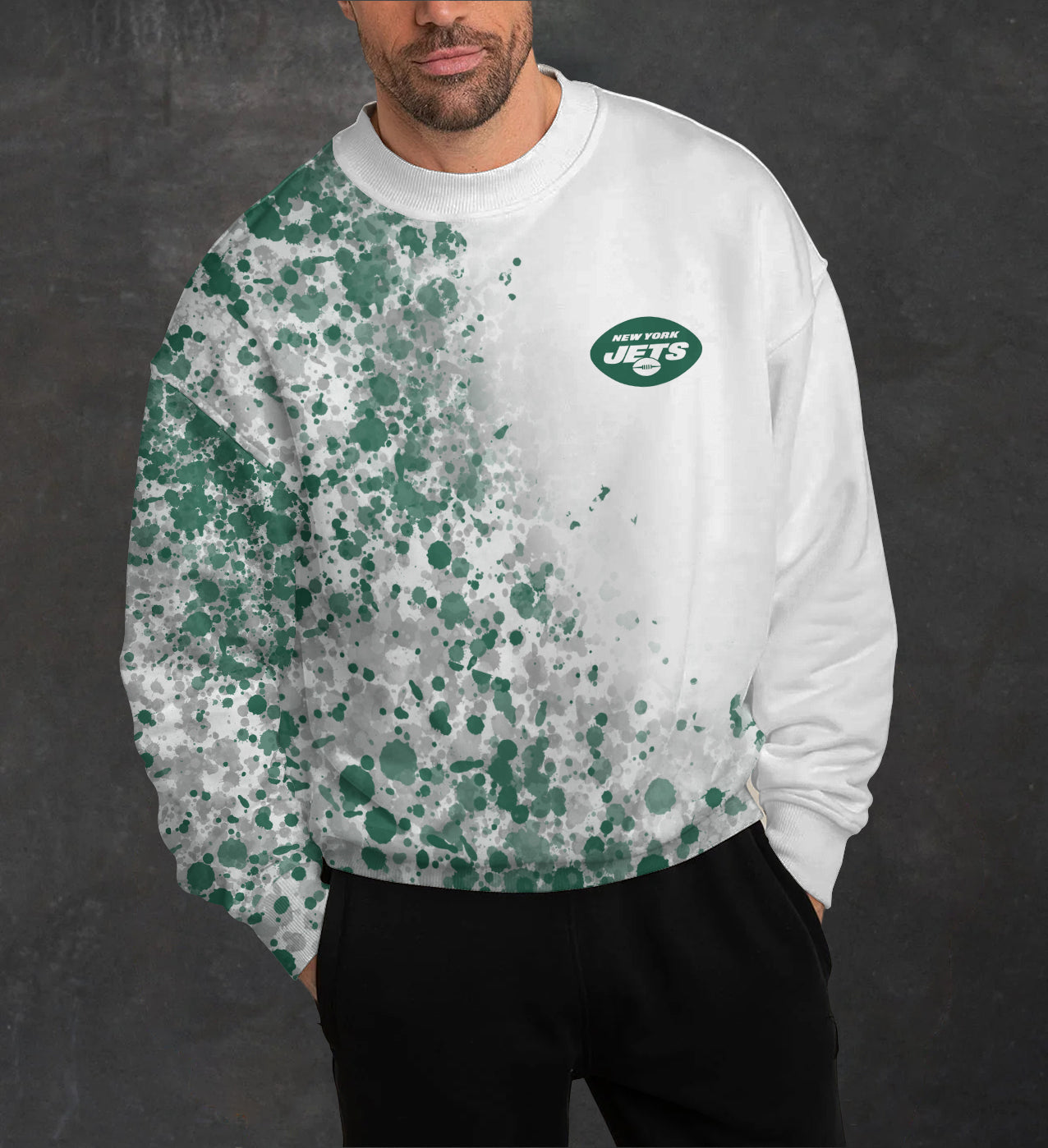 New York Jets 3D Limited Edition Crew Neck sweatshirt