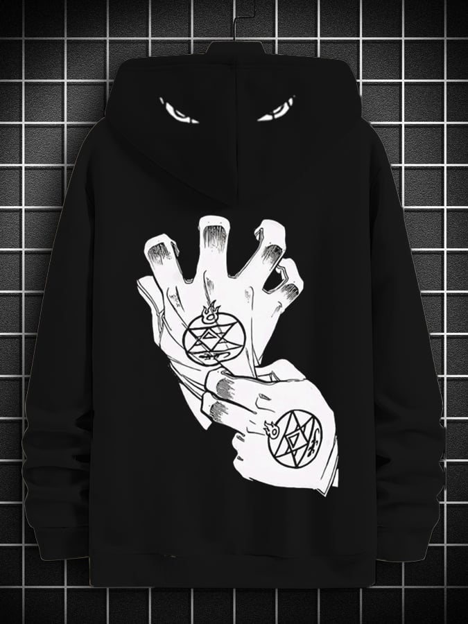 Men's Stylish Comic Hoodie