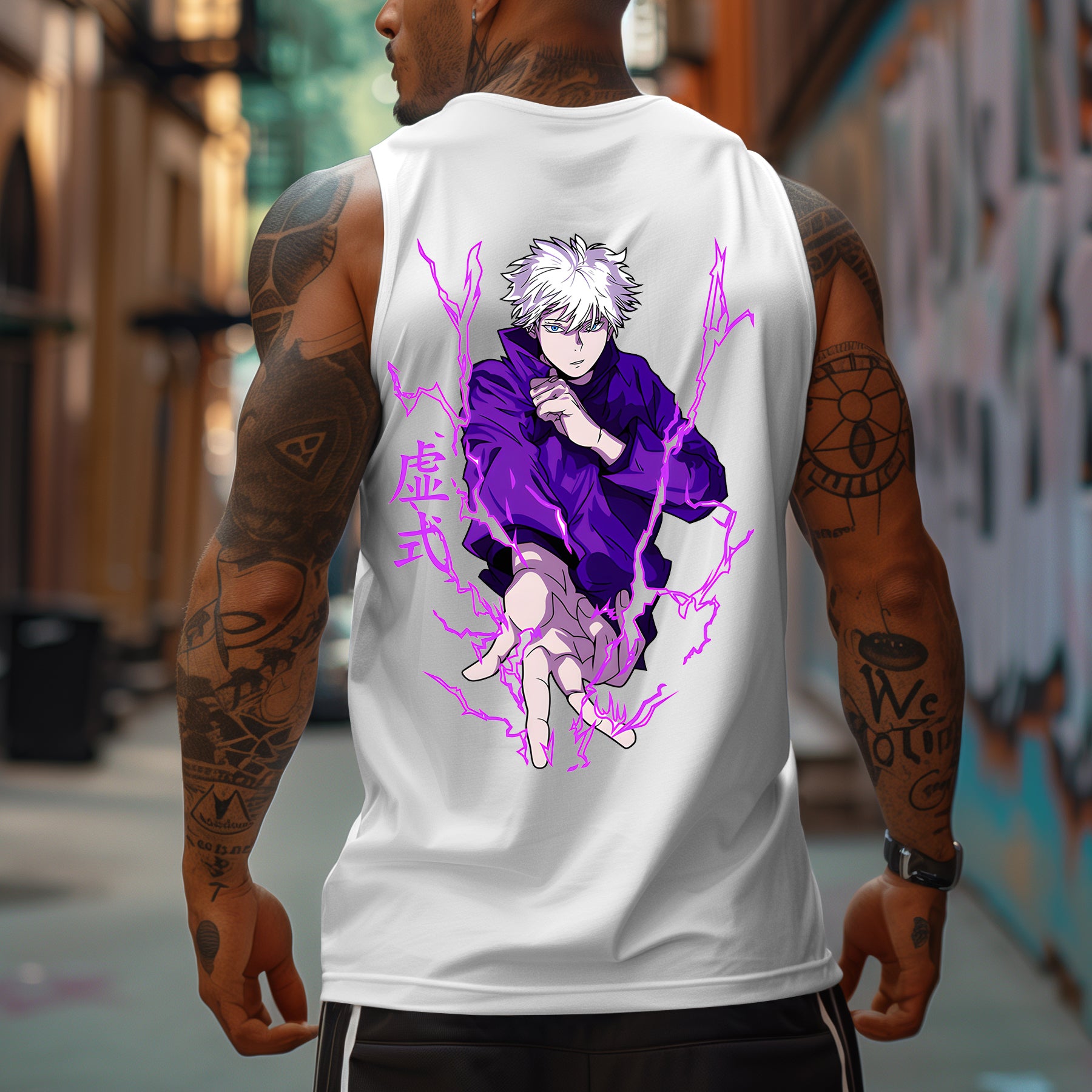 Casual Animation Teacher Character Printed Tank Top