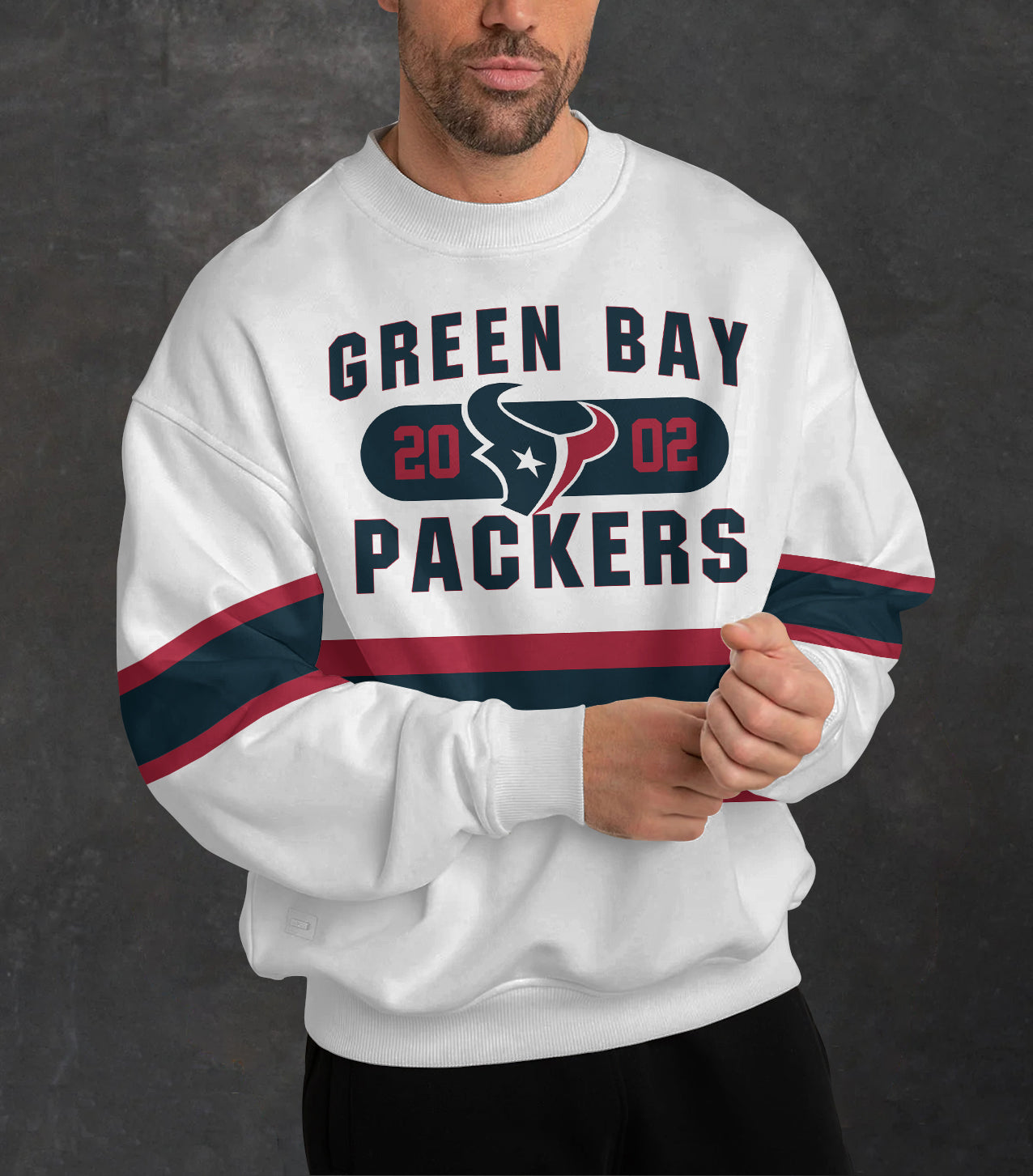 Houston Texans 3D Limited Edition Crew Neck sweatshirt