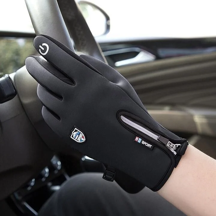 Anithread Rechargeable Heated Electric touchscreen Gloves