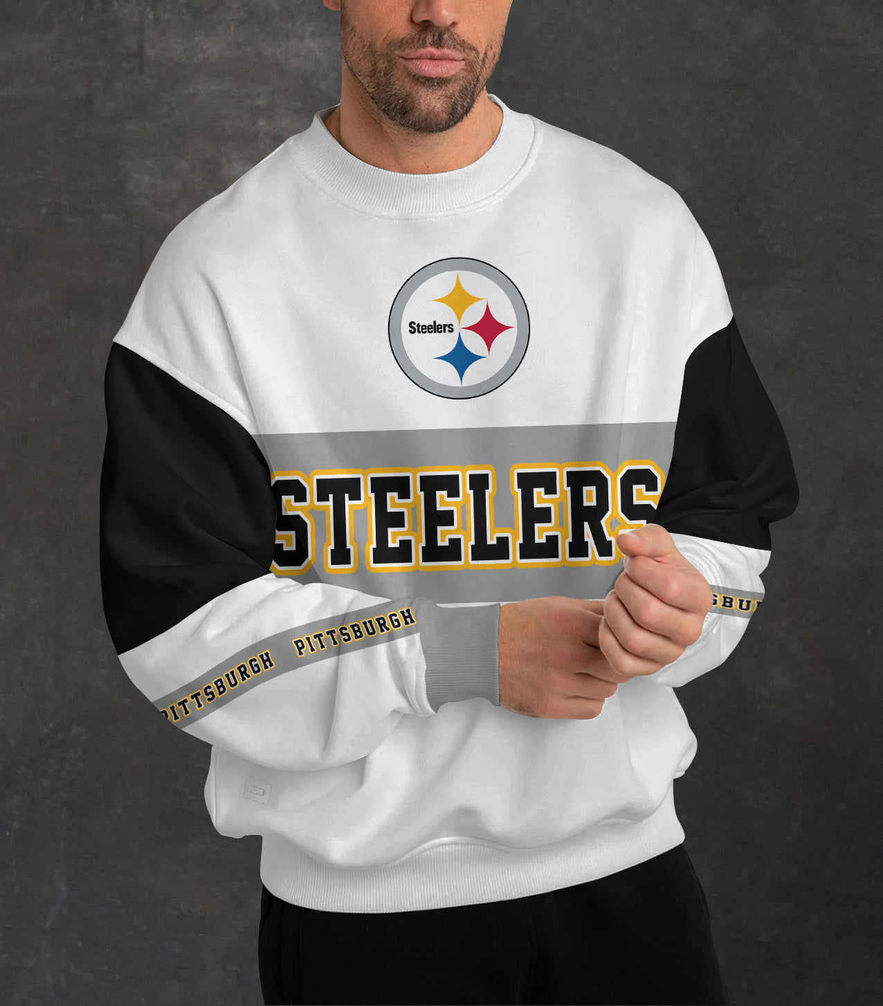 Pittsburgh Steelers 3D Limited Edition Crew Neck sweatshirt